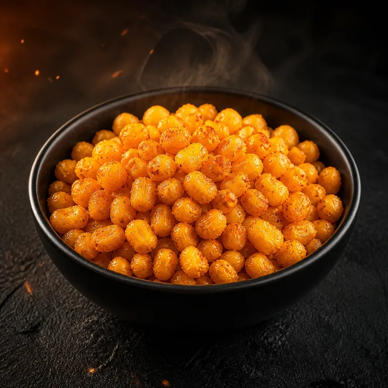Plain crispy corn