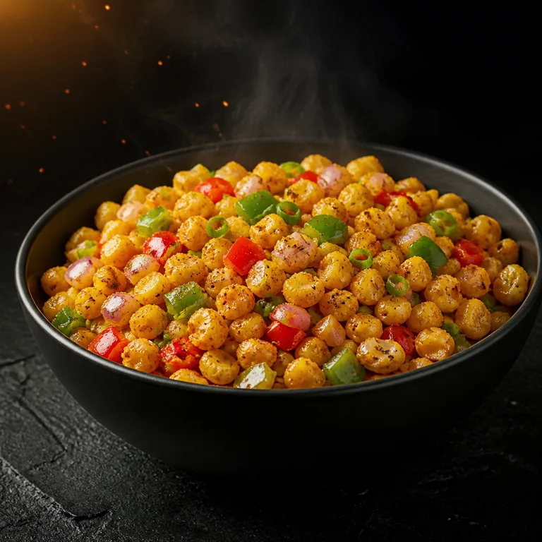 Vegetable crispy corn